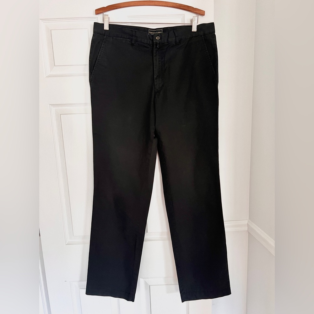 MARLBORO Chino Pants legendary sportswear Trousers Mens EU 54 XL W36 navy Lycra